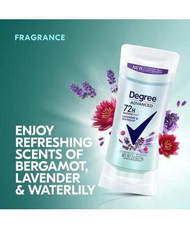 Degree Women's Lavender & Waterlily 72-Hour Antiperspirant Deodorant 4-Pack - Buy Online on GoSupps.com