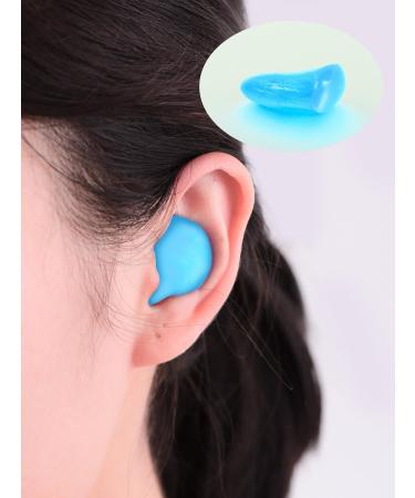 Buy Soft Silicone Putty Earplugs - Moldable Earplugs Set for Sleeping & Swimming (Blue) | International Shipping Available - Buy Online on GoSupps.com