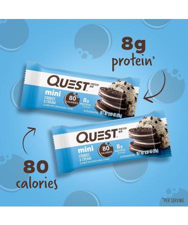 Quest Chocolate Peanut Butter & Cookies & Cream Protein Bars Bundle High Protein Gluten Free 12 & 14 Count - Buy Online on GoSupps.com