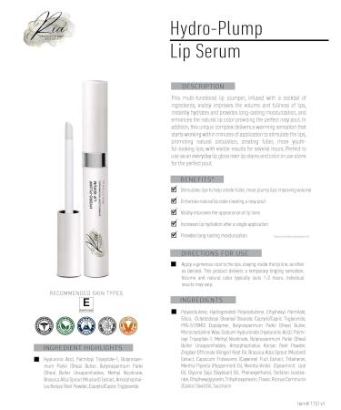 Hydro-Plump Lip Serum - Ultimate Hydration & Volume | International Shipping Available - Buy Online on GoSupps.com