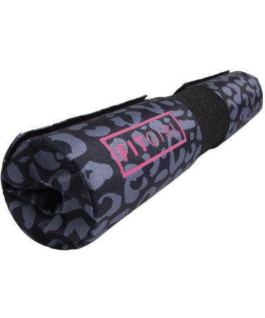 FITGIRL - Squat Pad and Hip Thrust Pad for Leg Day, Barbell Pad Stays in Place Secure, Thick Cushion for Comfortable Squats Lunges Glute Bridges, Olympic Bar and Smith Machine Animal
