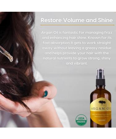 MOROCCAN ARGAN OIL 100% Pure 100ml - Buy Online on GoSupps.com