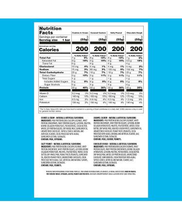Barebells Protein Bars Variety Pack - 12 Count, 1.9oz Bars - 20g High Protein, Low Carb, No Added Sugar - On-The-Go Snack & Breakfast Bars - Buy Online on GoSupps.com