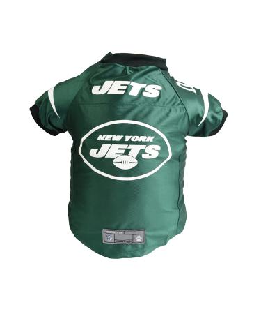 LittleStlearth Pets NFL New York Jets Premium Pet jersey-sports jersey for dogs and cats team paint size S team color S (Neck: 11 " Girth: 13" -15 " Back: 9")