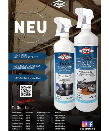 Geiger Chemie Universal Cleaner PS 1 l - Buy Online on GoSupps.com