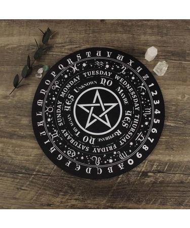 Shop Kshsaa Pendulum Board for Fortune Telling | Metaphysical Ouija Board & Witch Pendulum Mat | Wicca Supplies for Teens & Adults | Discover Paranormal Secrets - Buy Online on GoSupps.com