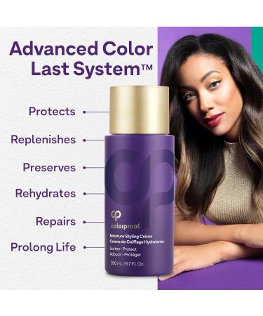 Colorproof Moisture Styling Crème 6.7FL Oz | Leave-In Moisturizing Heat & Color Protection | Gingered Amber Scent - Buy Online on GoSupps.com
