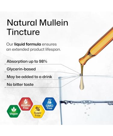 BIO KRAUTER Ashwagandha 90 Gummies & Mullein Tincture 4 Fl. Oz - Buy Online on GoSupps.com