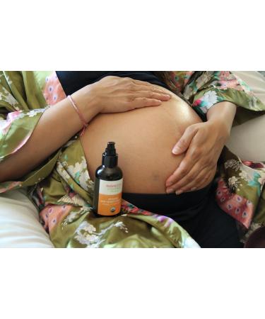 Mambino Organics Second Trimester Set Skincare Pregnancy Gift Box - Body Oil Shea Butter Maternity Essentials - Buy Online on GoSupps.com