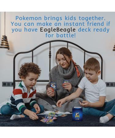 EagleBeagle Ultra Rare Card Bundle Collection | 100 Cards Total with 10 Holo Rare Cards | Guaranteed 2 Ultra Rare Legendary V VMAX or VSTAR | Includes EagleBeagle Deck Box - Buy Online on GoSupps.com