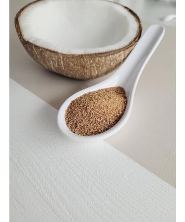 Coconut Palm Sugar 1 kg - Organic Vegan Sweetener | Natural Coconut Blossom Sugar with Caramel Note - Healthy Sugar Alternative - Buy Online on GoSupps.com