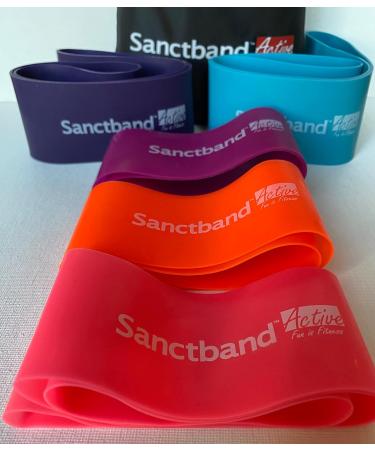 5 in 1 Loop Band Kit - Resistance Training Bands for All Levels | Light to Super Heavy - Buy Online on GoSupps.com