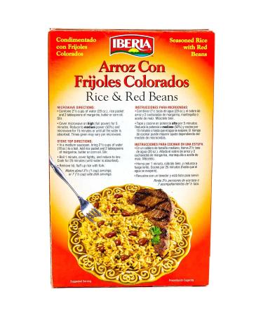 Iberia Rice & Red Beans 8 Oz - Authentic Spanish Cuisine | Buy Online Now - Buy Online on GoSupps.com