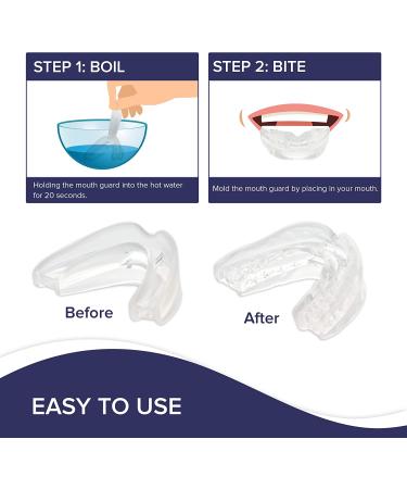 Serenity Bruxism Night Sleep Aid - Customizable Boil and Bite Mouthpiece Guard - Buy Online on GoSupps.com