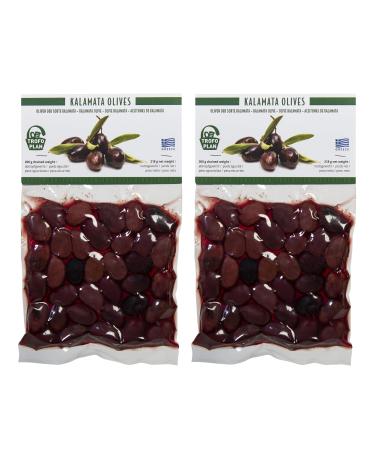 TrofoPlan Greek Kalamata Olives Pack of 2 x 200 g
