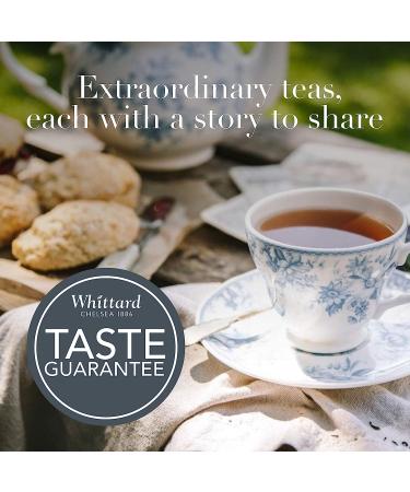 Whittard of Chelsea Chelsea Garden Caddy White Loose Leaf Tea 50g - Vegetarian Vegan Friendly Resealable Tin - Buy Online on GoSupps.com