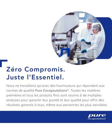 Pure Encapsulations - L-Lysine Plus - Acide Amin Essentiel avec S l nium & Zinc - Suppl ment Hypoallergenique - 90 G lules V ganes - Buy Online on GoSupps.com
