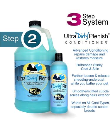 Best Shot Pet Ultra Dirty Plenish Conditioner - 1 Gallon - Buy Online on GoSupps.com