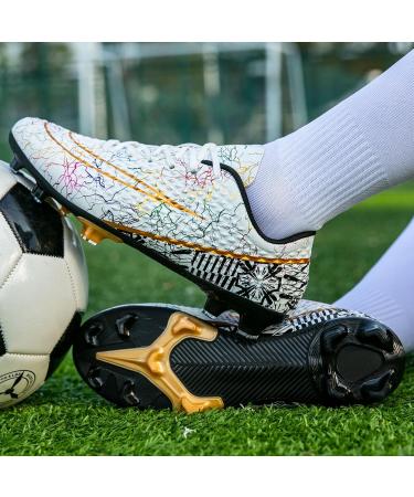 Dimaiglobal Soccer Shoes for Men & Kids - Spike Microfiber Cleats for Football Athletics & Outdoor Sports - Size 39 EU - Professional Quality Football Boots - Buy Online on GoSupps.com