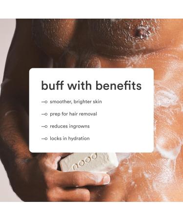 NEW Nood Buff Bar Pre-Shave Exfoliating Body Scrubber Treatment for Keratosis Pilaris (KP) Bumps Reduce Ingrown Hairs Improve Skin Texture & Reveal Brighter Healthier Skin - Buy Online on GoSupps.com