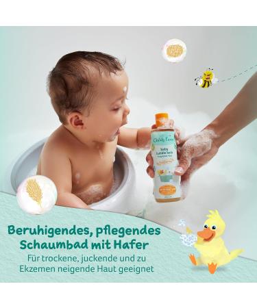 Childs Farm Oatderma Baby Foam Bath 250ml | Perfume-Free Soothing Bubble Bath for Sensitive Skin & Eczema Relief in Babies & Newborns - Buy Online on GoSupps.com