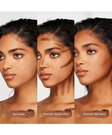 Double-Headed Highlighter Stick - 2-in-1 Waterproof Concealer & Bronzer for Face Makeup | Brightening Pencil in Lotus Color & Light Brown - Buy Online on GoSupps.com