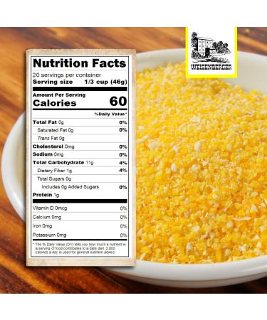 Weisenberger Stone Ground Yellow Grits - Authentic Southern Style Corn Grits - Non GMO Course Ground Cornmeal - 2 lb - Buy Online on GoSupps.com
