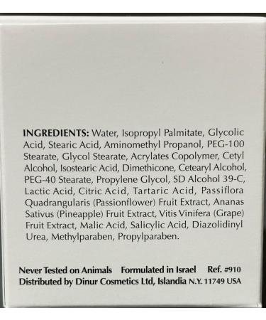 Dinur Cosmetics Glyco Complex Day Treatment Lightweight Moisturizing Cream with Glycolic Acid Exfoliating & Hydrating Formula for Smoother Radiant Skin Ideal for Use Under Makeup or Alone 2 OZ - Buy Online on GoSupps.com