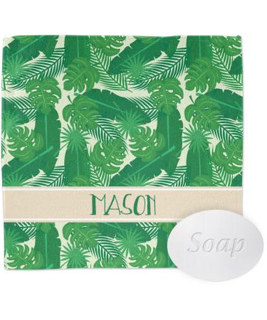 YouCustomizeIt Personalized Tropical Leaves #2 Washcloth w/Name or Text