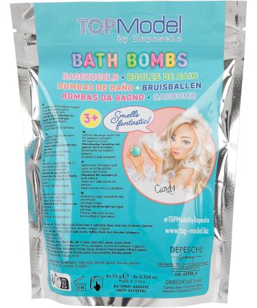 Buy Depesche 12735 TOPModel Beauty and Me Bath Bombs - 8 Fragrant Bath Bombs for Relaxation | International Shipping Available - Buy Online on GoSupps.com