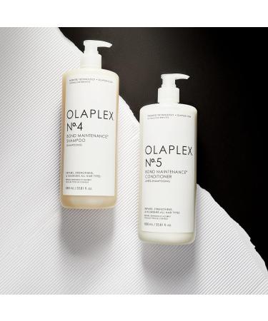 OLAPLEX No.5 Bond Maintenance Conditioner 1000ml White & No.6 Bond Smoother 100ml 1000 ml (Pack of 1) + No.6 Bond Smoother 100ml - Buy Online on GoSupps.com