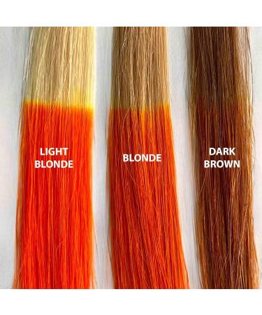IROIRO Premium Neon Orange Semi-Permanent Hair Color 4oz - Natural & Vibrant International Shipping Available - Buy Online on GoSupps.com