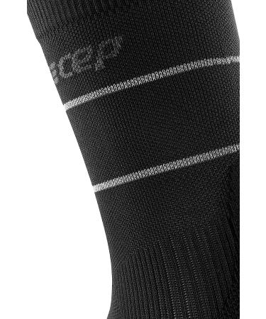 CEP Reflective Mid Cut Socks - Men's Medium Black - Buy Online on GoSupps.com