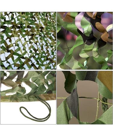Ginsco Woodland Camouflage Netting 6.5x10ft - Ideal for Hunting, Camping & Outdoor Activities - Buy Online on GoSupps.com