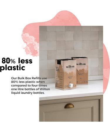 Wilton London Jasmine Fabric Conditioner Refill - 160 Washes | Plant-based & Biodegradable | 100% Recyclable | Essential Oils | 4L - Buy Online on GoSupps.com