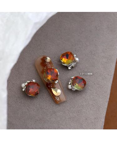 Resin Accessories 5pcs/bag Rhinestones Beautiful Decoration - Buy Online on GoSupps.com