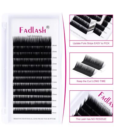 Individual Classic 1:1 Eyelash Extensions - 0.10mm L Curl Mix 8-14mm | Professional Natural Look - Buy Online on GoSupps.com