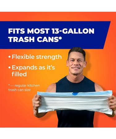 Hefty Ultra Strong 13 Gallon Trash Bags, Citrus Twist Scent, 40 Count - Buy Now! - Buy Online on GoSupps.com