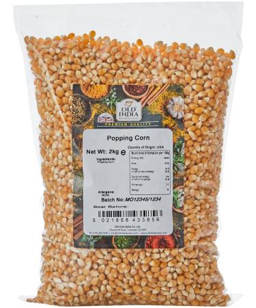 Old India Popping Corn 2Kg 2 kg (Pack of 1)