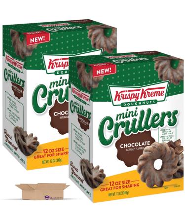 Mini Crullers by Krispy Kreme (Chocolate Mini Crullers)