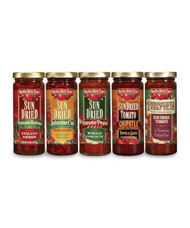 Bella Sun Luci Julienne Cut Sun Dried Tomatoes in Olive Oil - Premium Quality Sun Dried Tomatoes - Buy Online on GoSupps.com