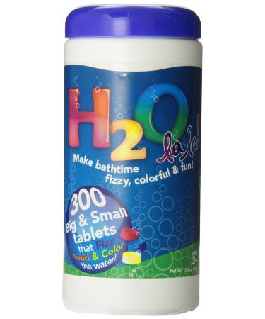 H2O La La Color Changing Bath Tablets 300-Piece