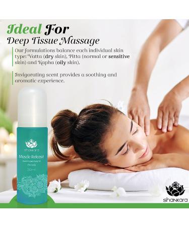 Muscle Release Body Massage Oil for Sore Lymphatic Pain Relief - with Arnica, Boswellia & Lavender - 30ml - Buy Online on GoSupps.com