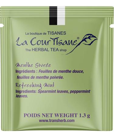La Courtisane Herbal Tea Refreshing Mint Kosher Gluten-Free 250 Count 794g - Buy Online on GoSupps.com