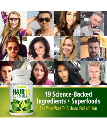 EzyAbsorb Hair Vitamins - Nourish Hair Follicles & Scalp, Promotes Faster Growth | Hair Growth Herbals for Longer, Stronger, Thicker Hair - Buy Online on GoSupps.com