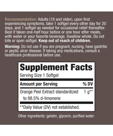 Nature's Way Heartburn Free 10 Softgels - Lasting Relief - Buy Online on GoSupps.com