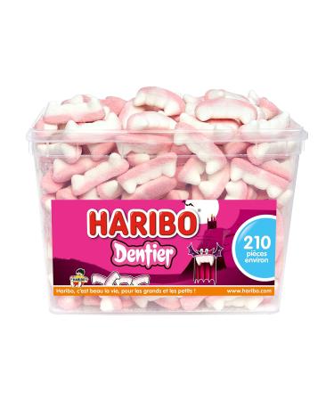 Haribo Tutti Fruit Tooth Jelly Candy x 210 Pieces 1.25 kg