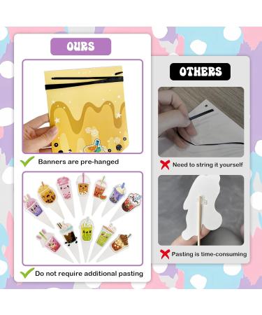 Boba Party Decorations tea theme party decorations for girls birthday party decorations - Buy Online on GoSupps.com