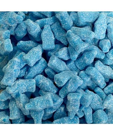 Vegan Fizzy Blue Bottles 200g Treat Bag by The Gourmet Sweet Company