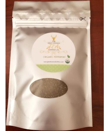 The Great Canadian Tea Company Ltd. - Peppermint Loose Leaf Tea - Organic Leaf from Washington State - Organic Peppermint (50 gram) 50 g (Pack of 1) - Buy Online on GoSupps.com